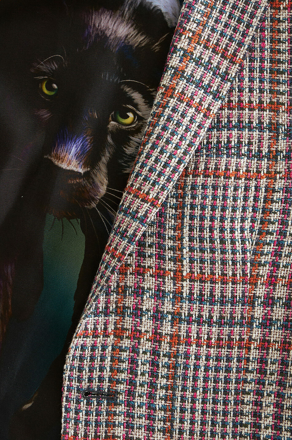 ETRO Checked linen blend blazer Men MULTI COLOURED 9