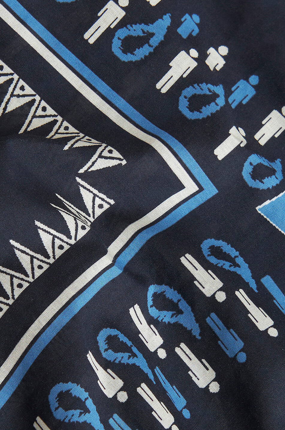 ETRO Hemd aus Baumwolle mit Print Bandana Herren DUNKELBLAU 7