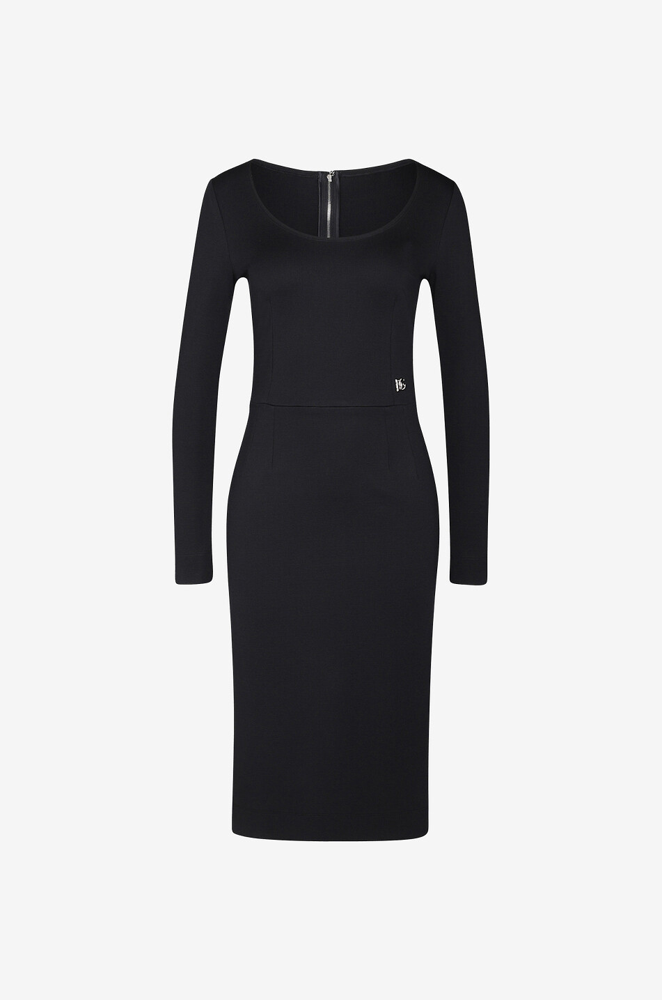 Midilanges Schlauchkleid aus Milano-Jersey DG