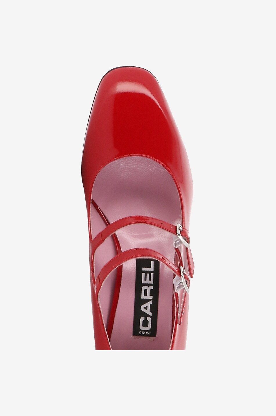 CAREL Alice patent leather Mary Janes Women RED 5