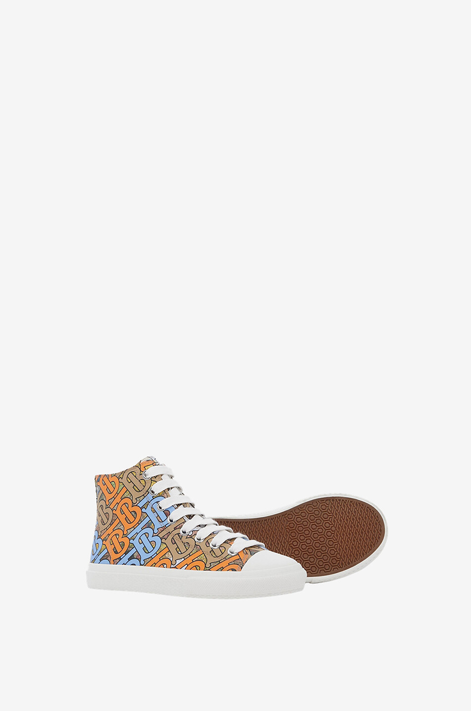 Hohe Kinder-Sneakers mit Monogrammen Mini Larkhall