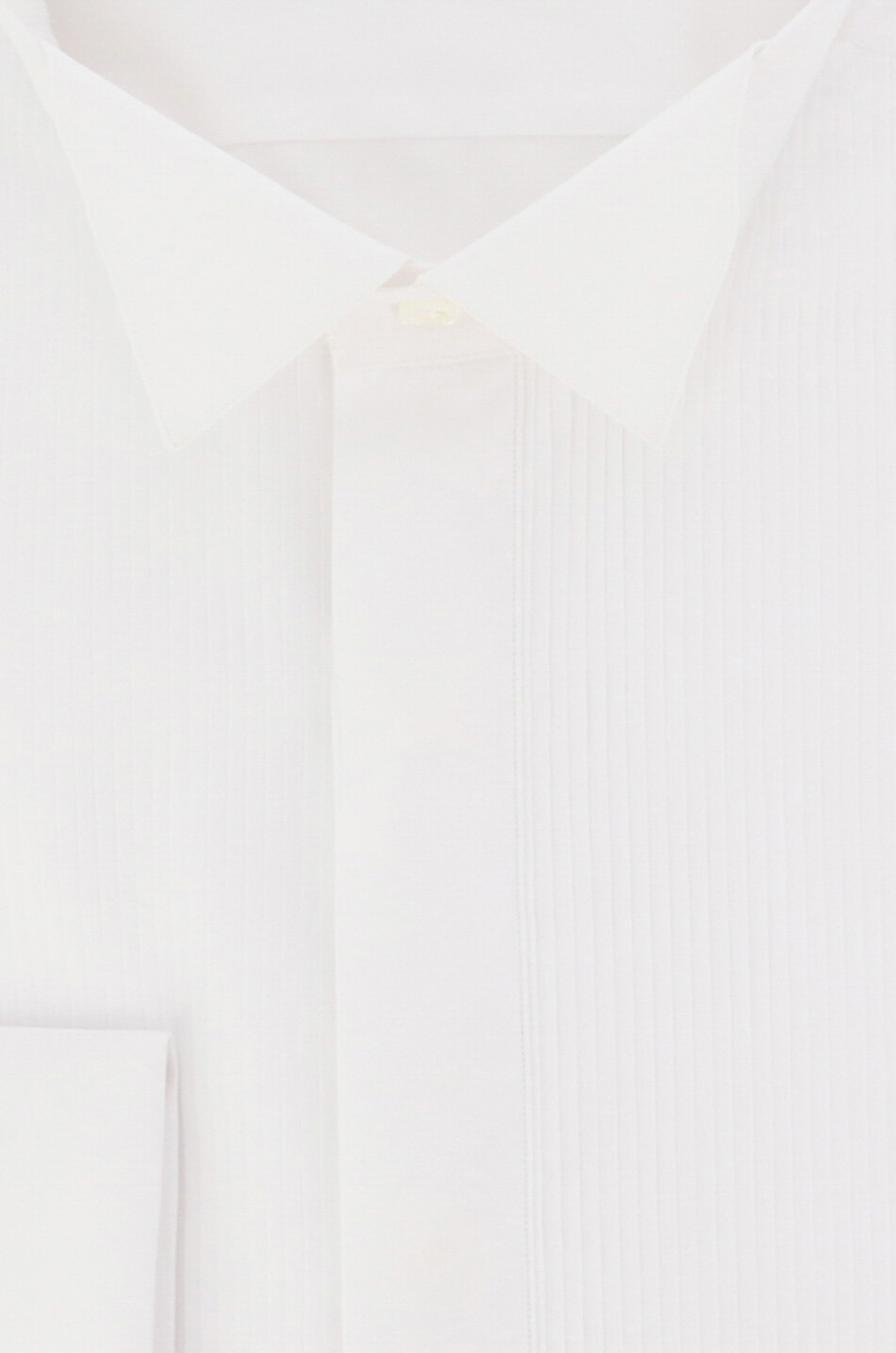 GIAMPAOLO Cotton long-sleeved shirt Men WHITE 2