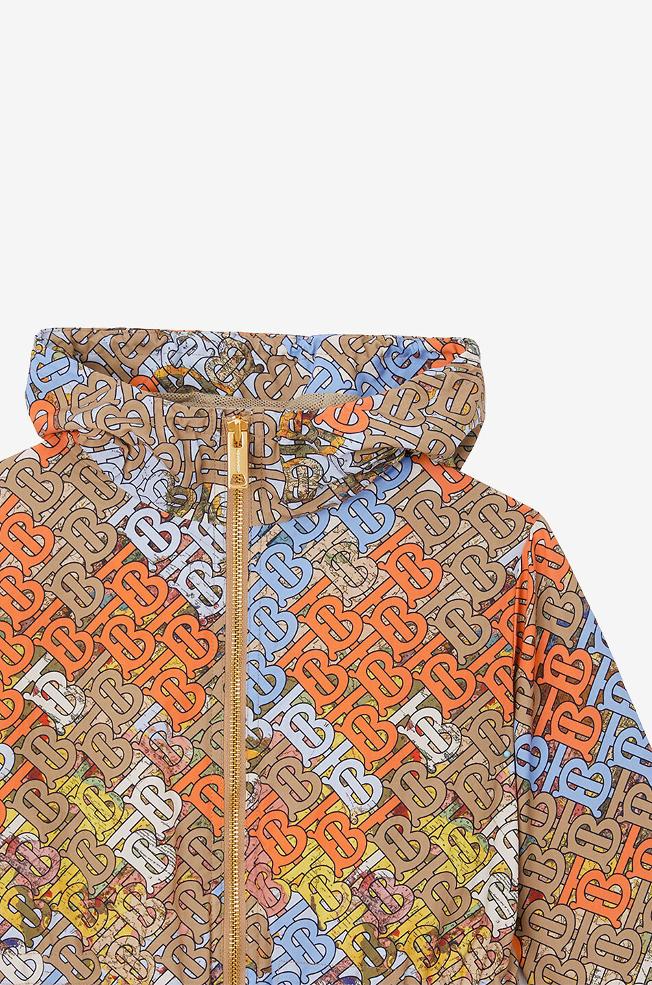 Leichter Mädchen-Parka Bridget Monogram Map