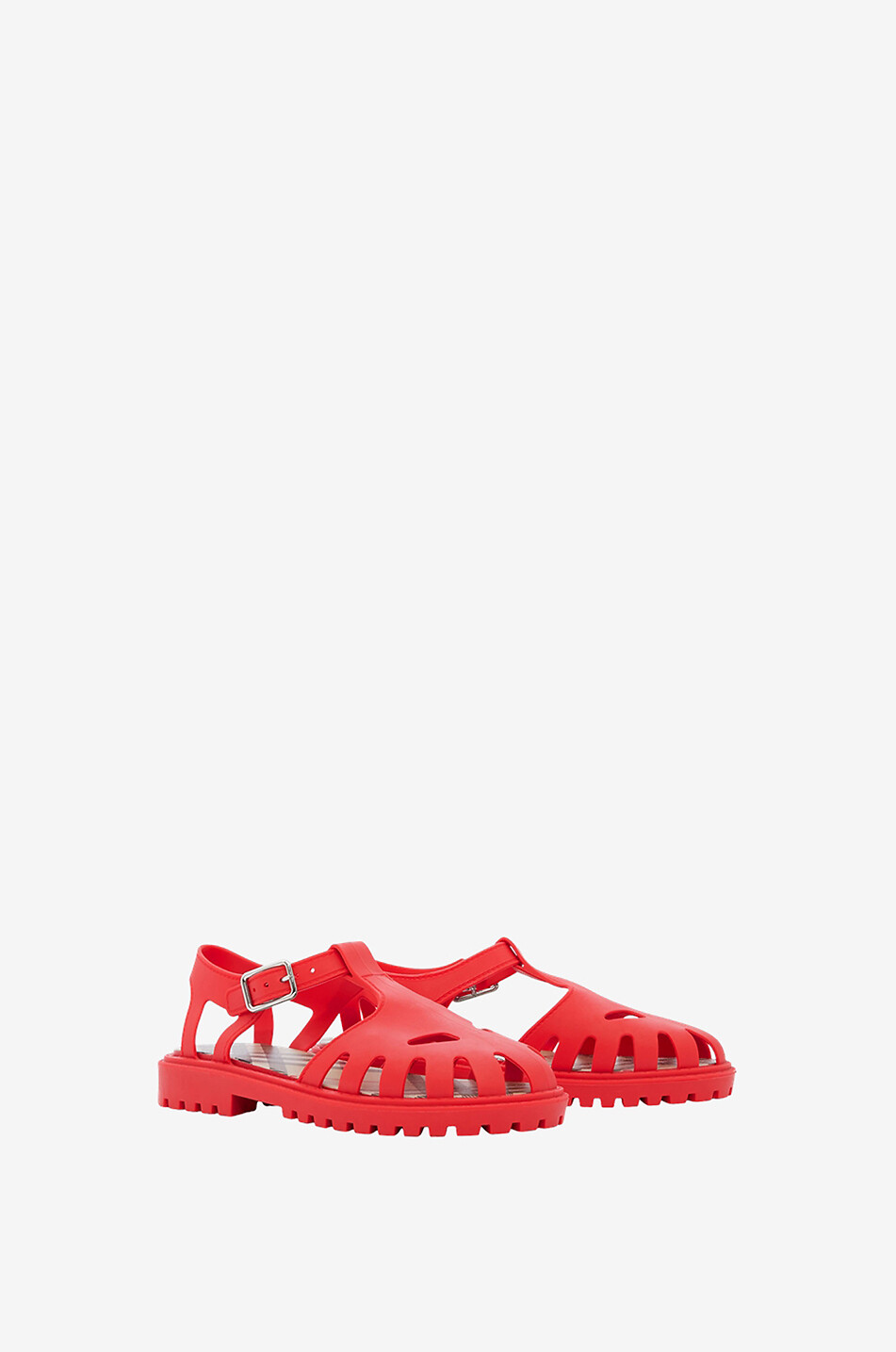 Burberry jelly sandals on sale