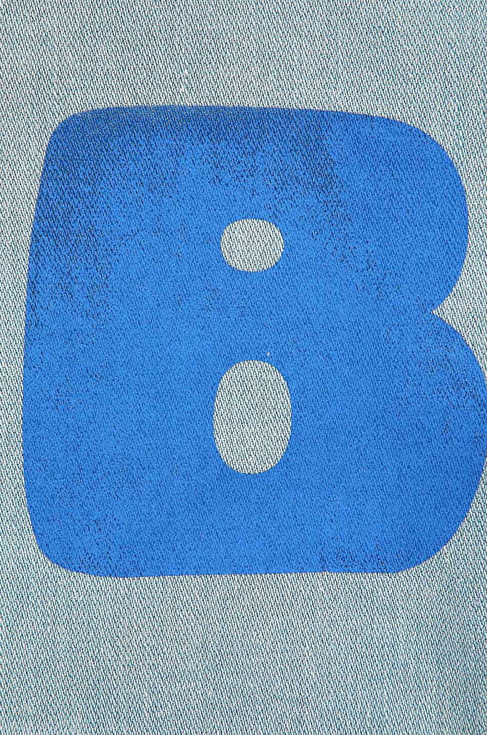 BOBO CHOSES Short en denim garçon BC Color Block Garçon BLEU 3
