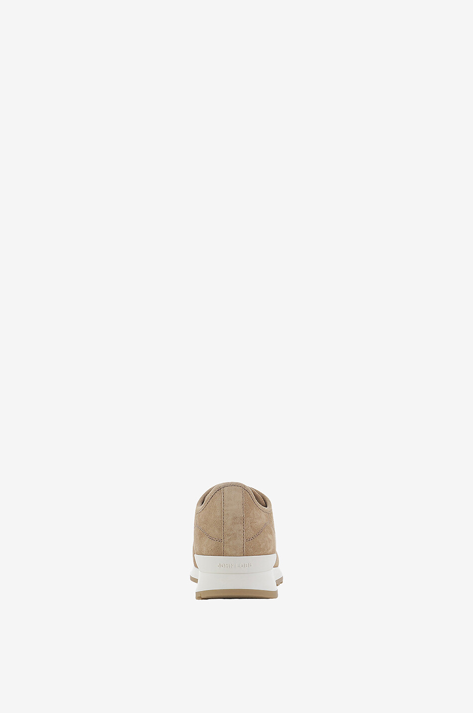 JOHN LOBB Baskets basses à lacets en daim Foundry II Homme COGNAC 4
