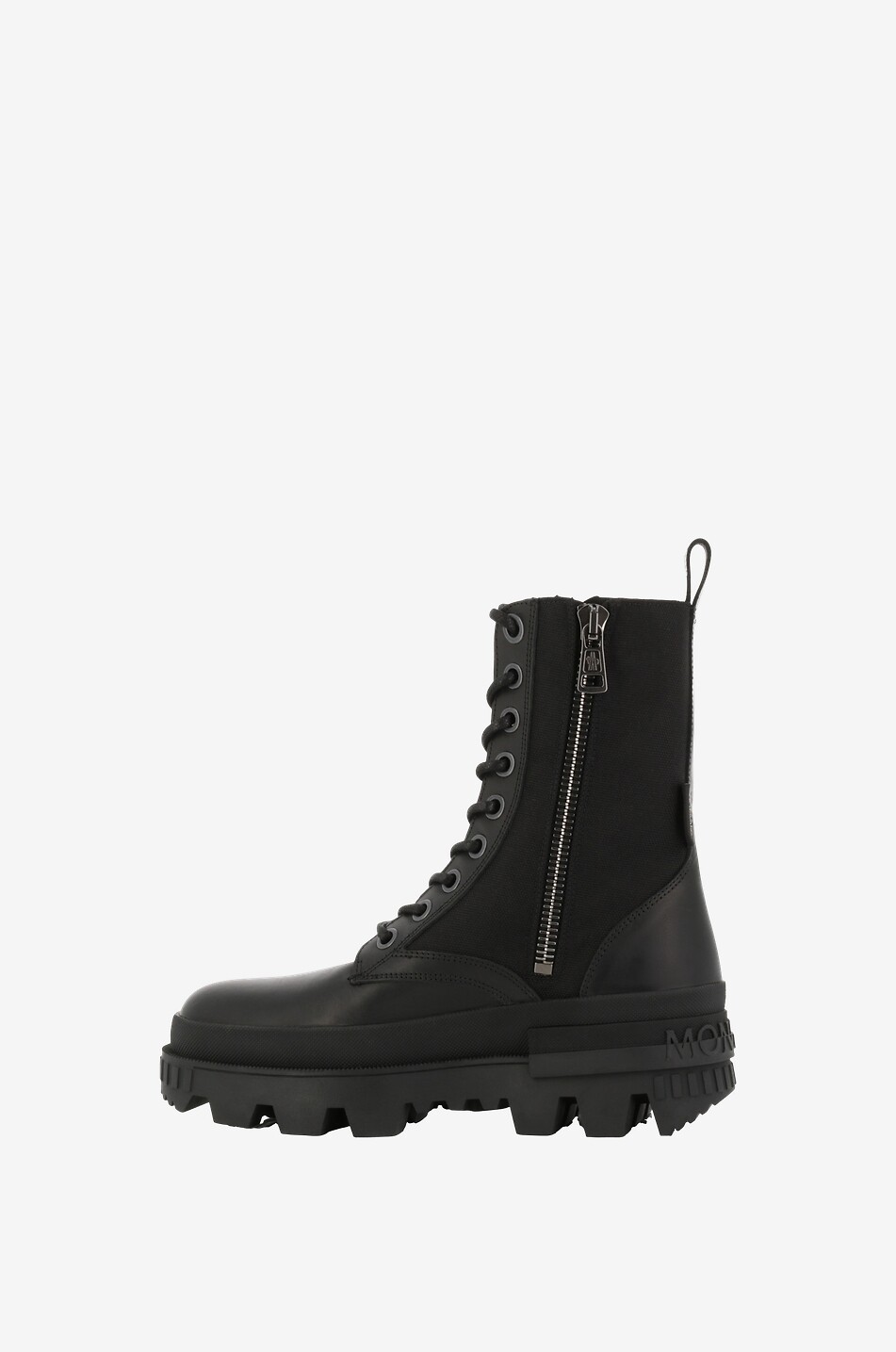 Black canvas ankle boots online