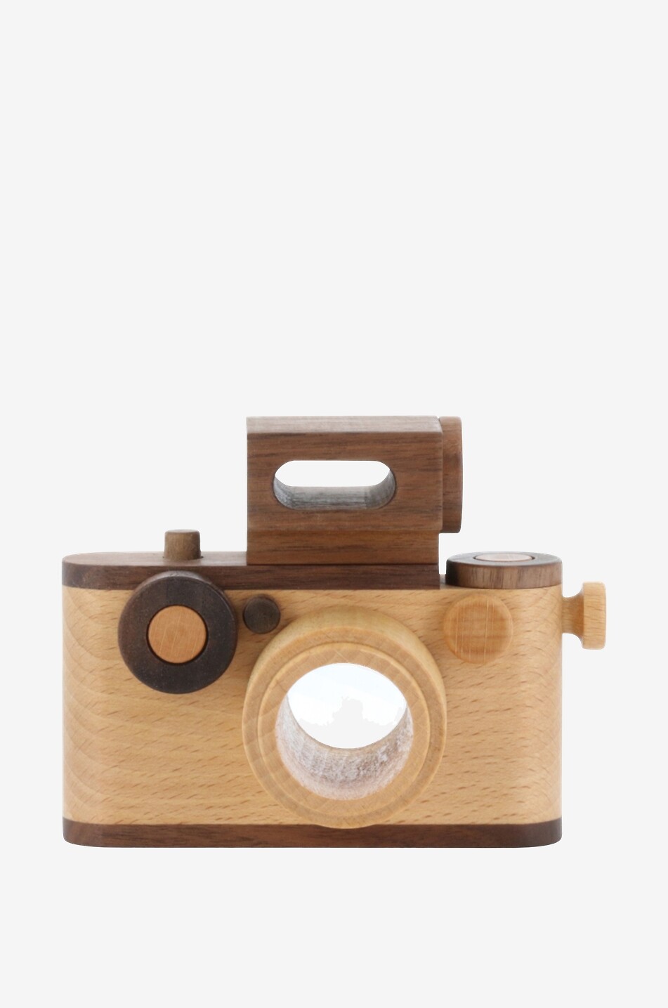 35 mm Vintage wooden baby camera
