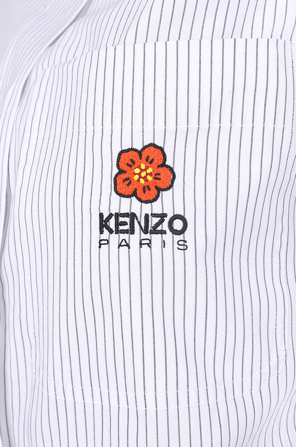 KENZO Langärmeliges Hemd aus Baumwolle Boke Flow Damen GRAU 6