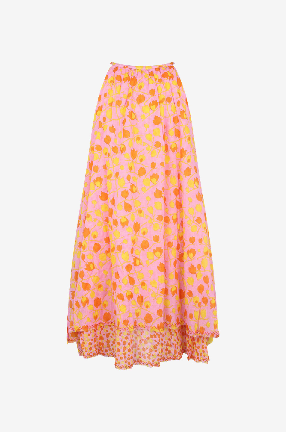 YVONNE S Robe de plage courte en lin Lollipop Mini Femme MULTICOLORE 2