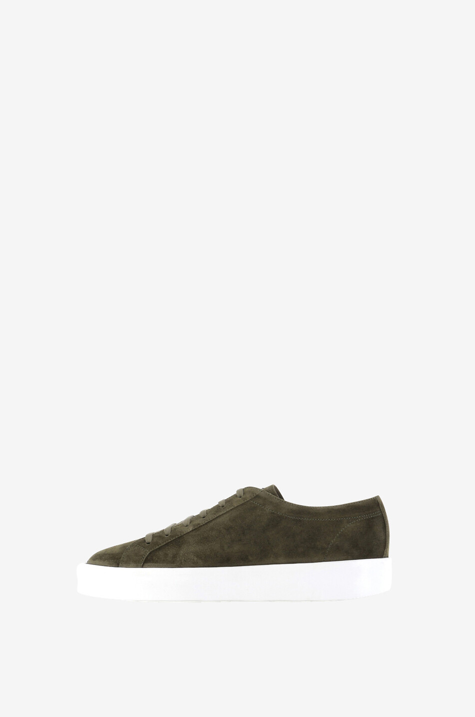 BARRETT Baskets basses à lacets en daim Homme VERT MOYEN 3