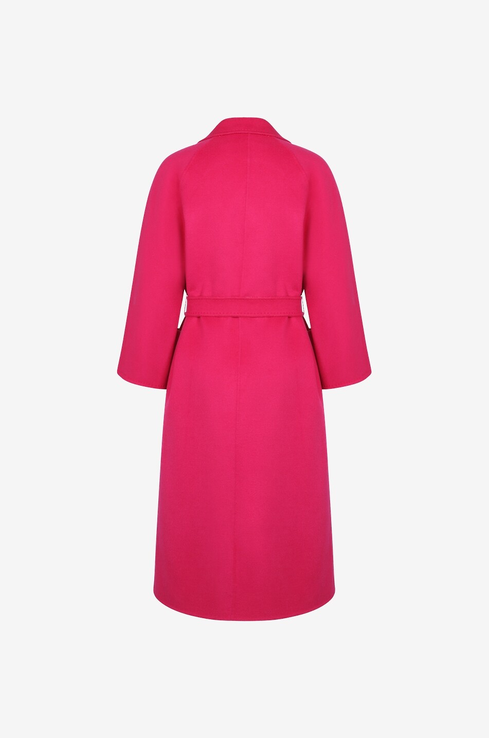 Manteau long en laine avec ceinture Seguret