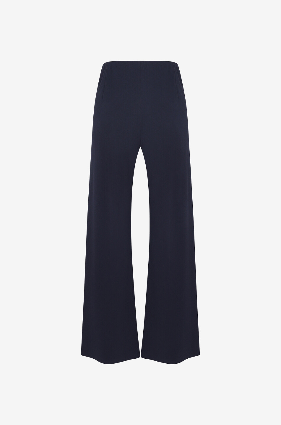 VINCE High-rise wide-leg trousers Women DARK BLUE 2