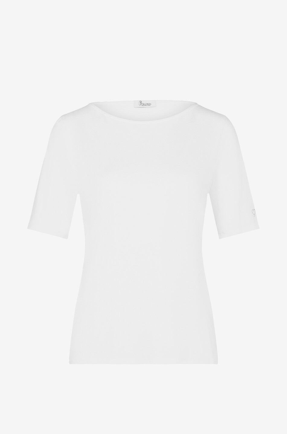 Viscose short-sleeved T-shirt