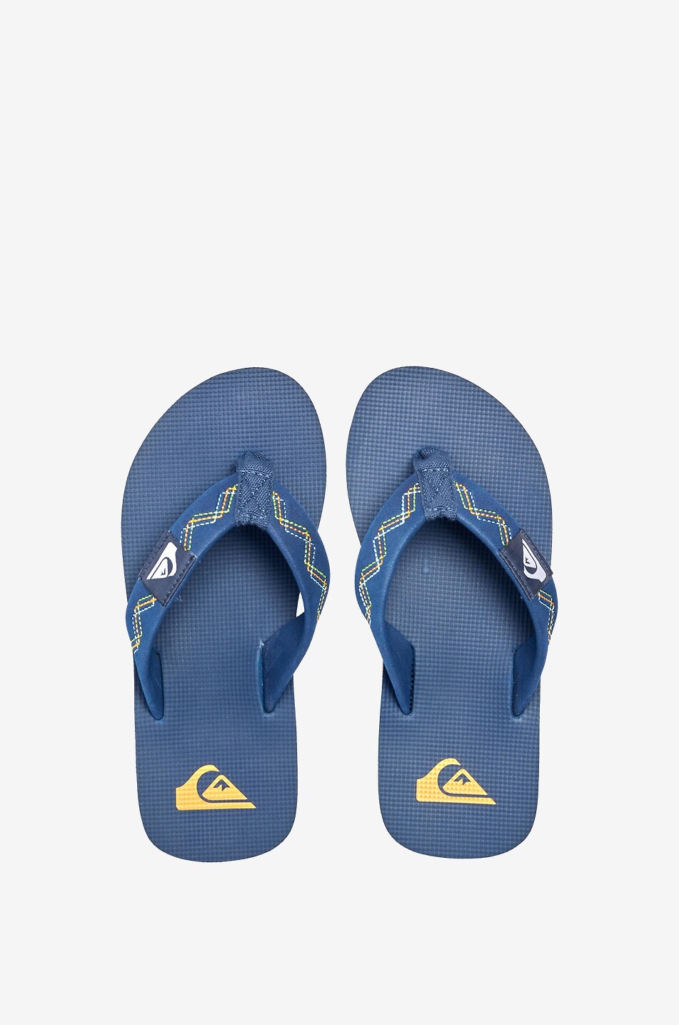 QUICKSILVER Tongs enfant en tissu technique Molokai Stitchy Homme BLEU FONCE 4