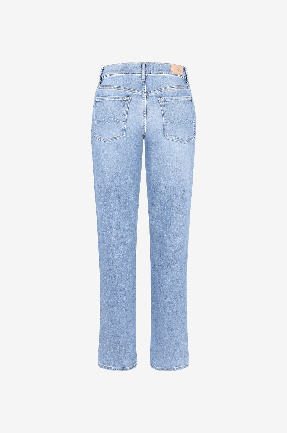 Jean droit en coton Ellie