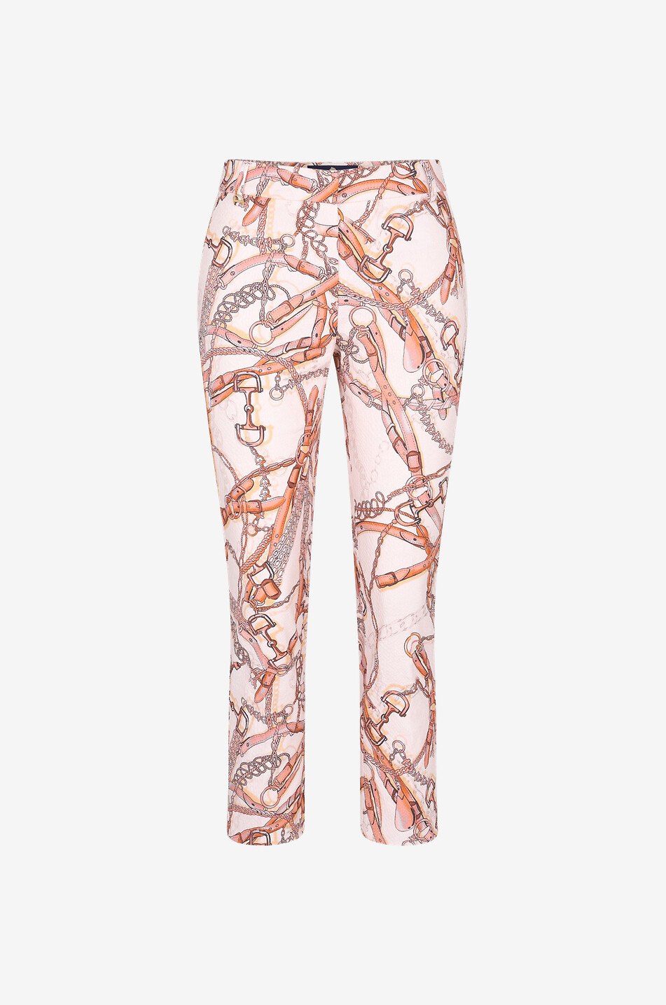 Pantalon droit en coton Aline