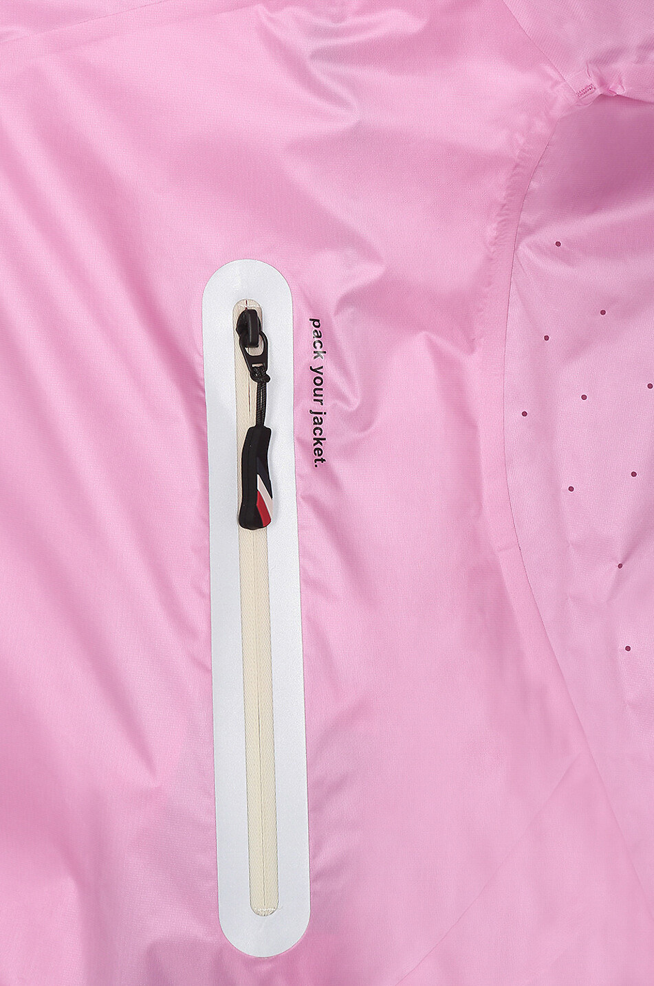 MONCLER GRENOBLE Crozat hooded packable windbreaker jacket Women LIGHT PINK 3