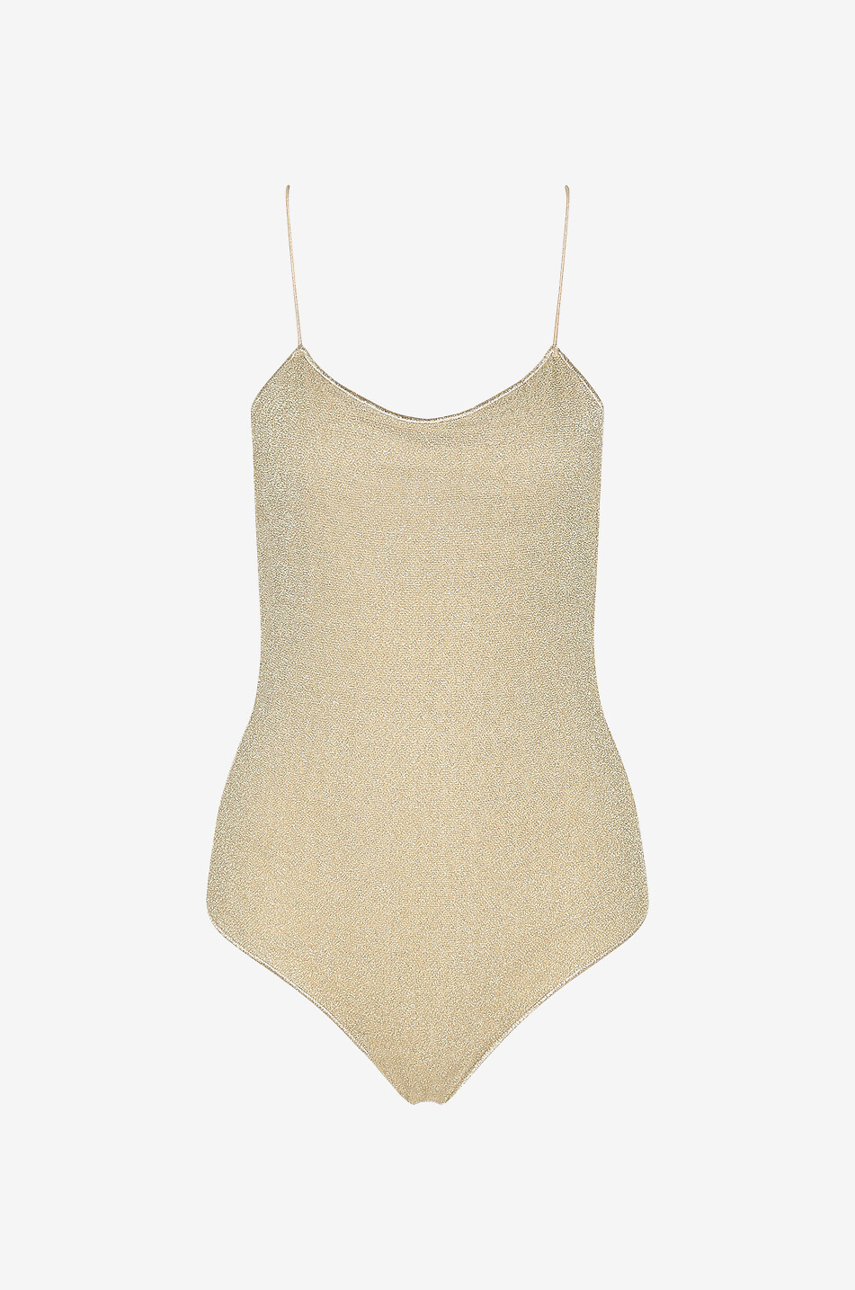 OSEREE Einteiliger Lurex-Badeanzug Lumière Damen GOLDEN 1