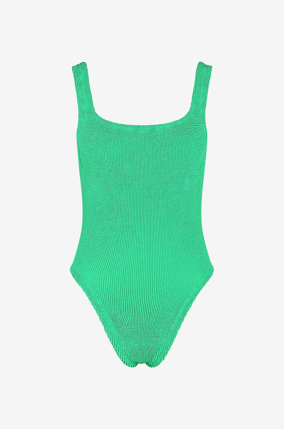 Square Neck Swim seersucker one piece swimsuit