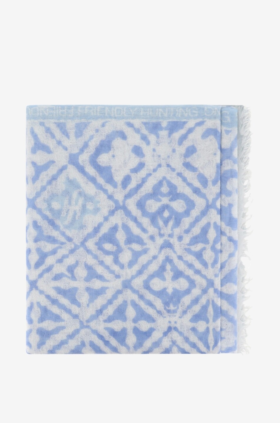 FRIENDLY HUNTING Étole en cachemire Eyes of Marrakesh Femme BLEU CLAIR 1