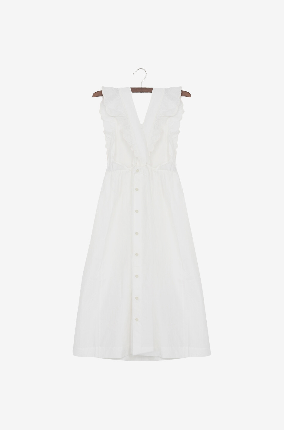 BONPOINT Robe longue en coton fille Carole Fille BLANC 2