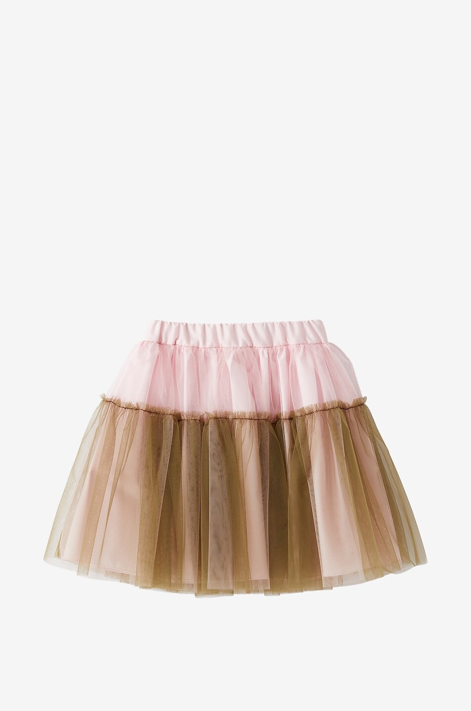 Jupe évasée fille en tulle