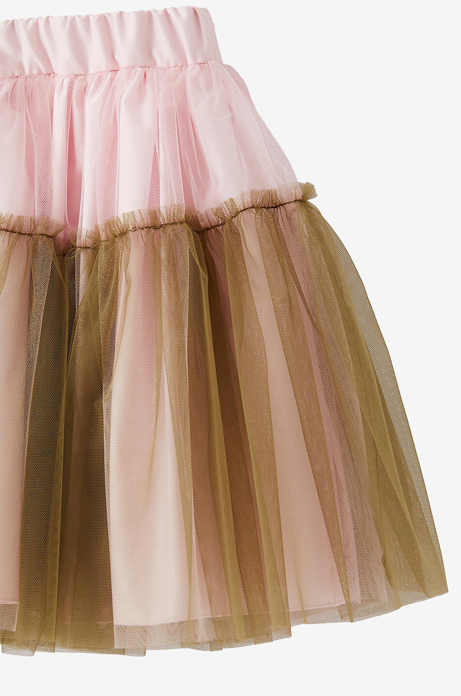 Jupe évasée fille en tulle