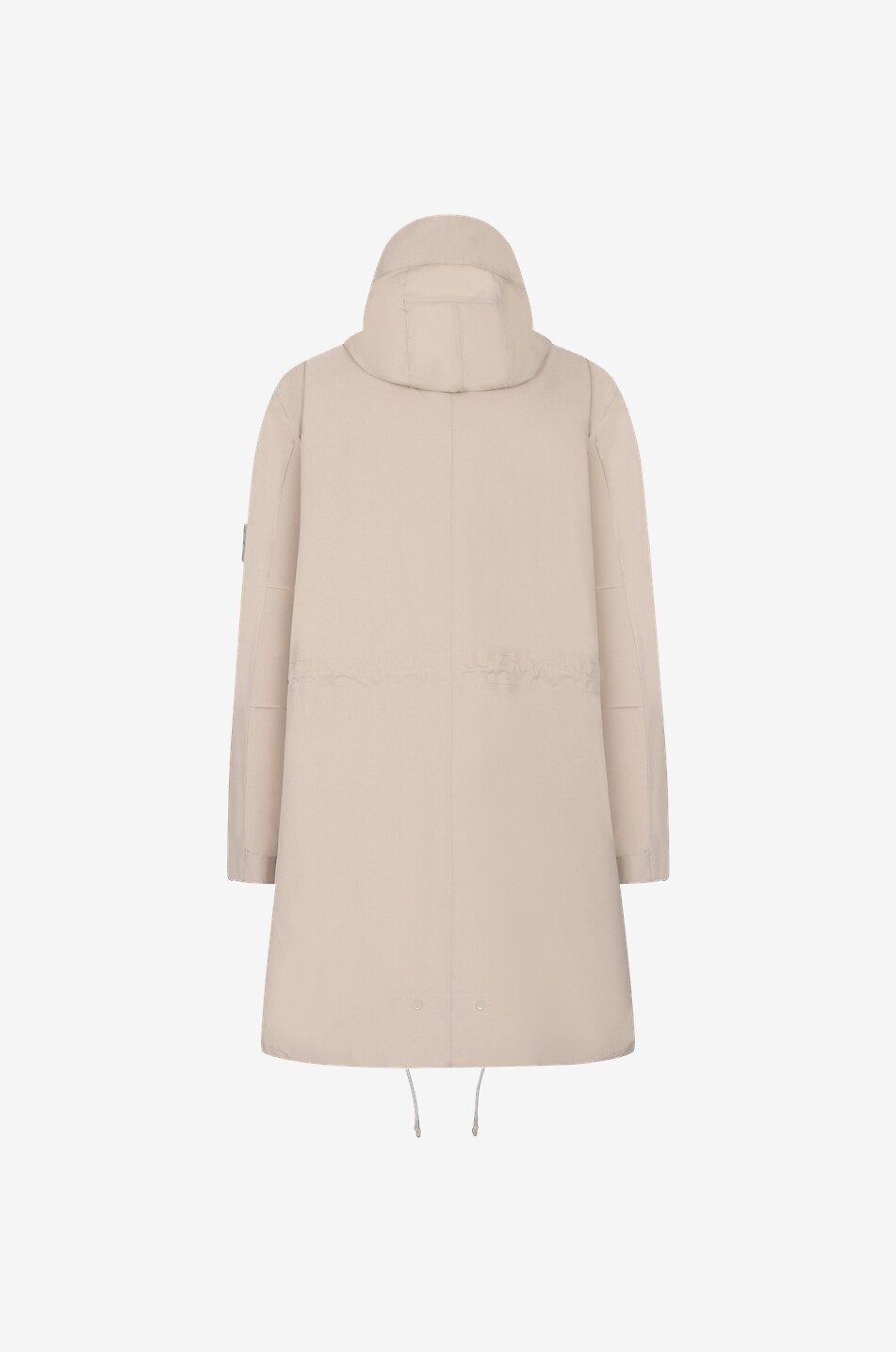 Parka aus wasserabweisender Gabardine O-Ventile_Ghost Piece