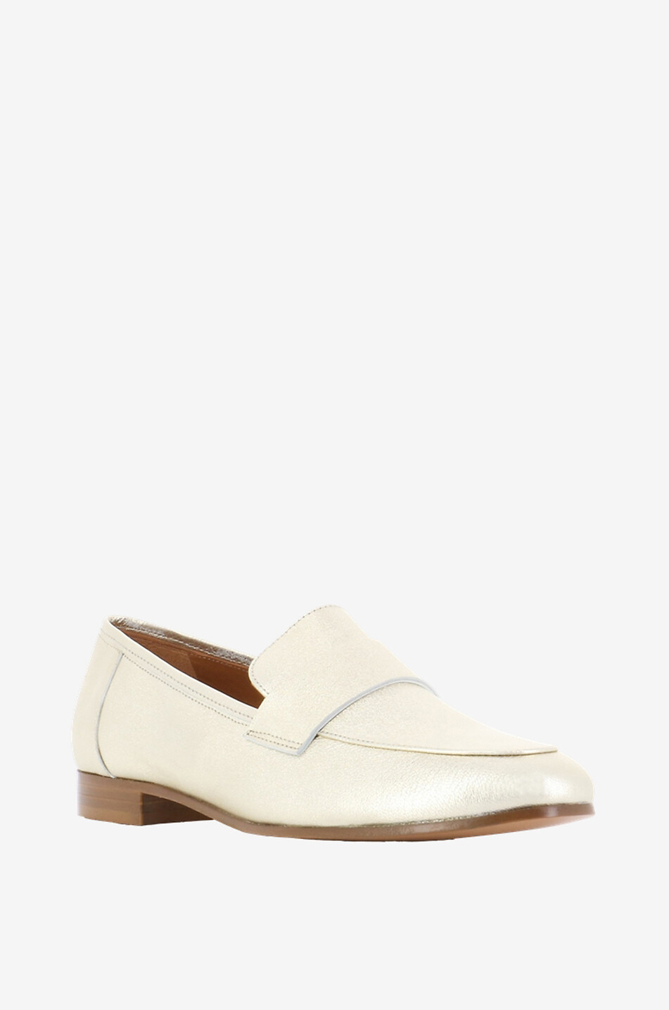 Mocassins en cuir métallisé Sharon 15