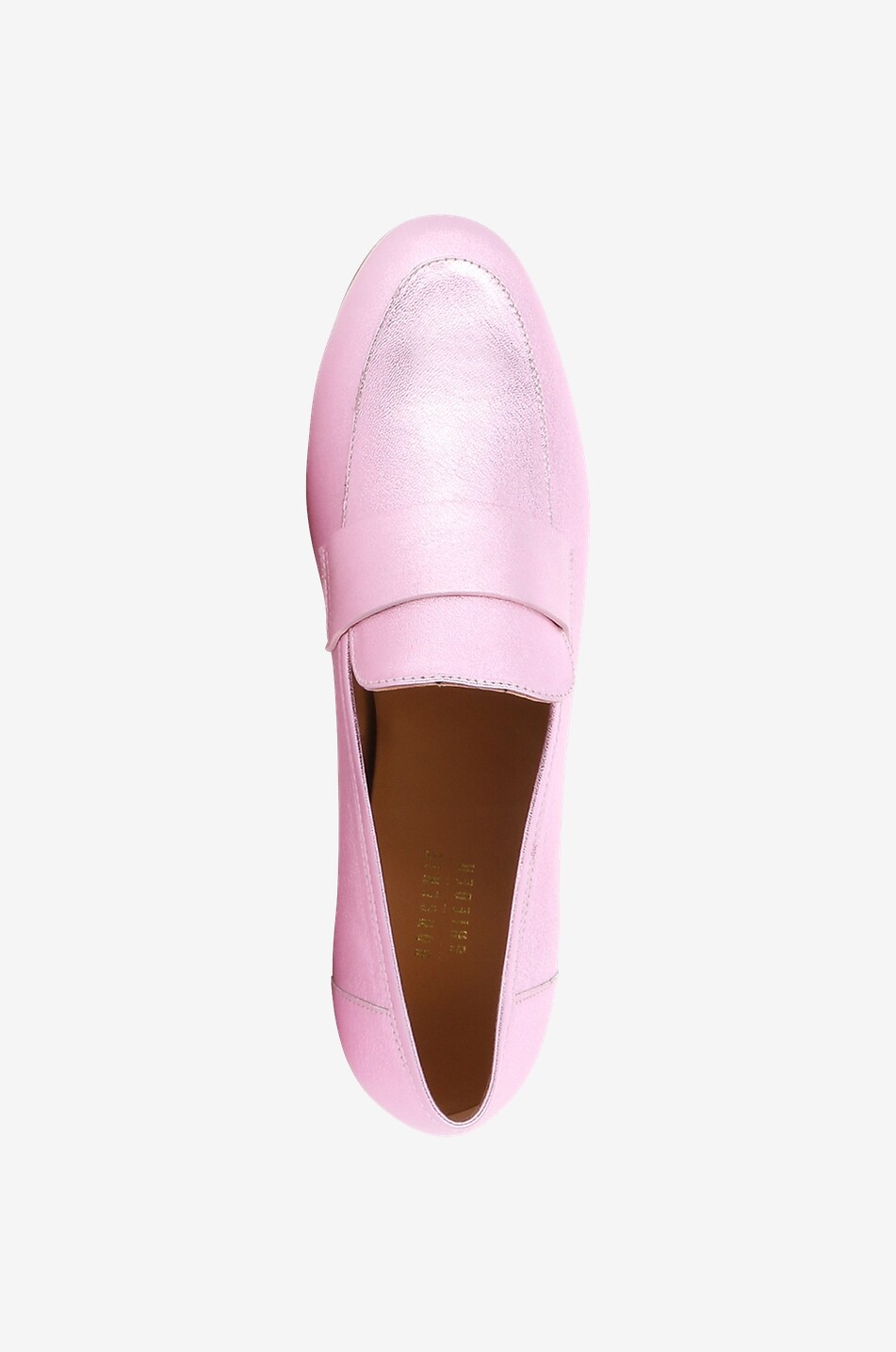 BONGÉNIE Mocassins en cuir métallisé Sharon 15 Femme ROSE 5