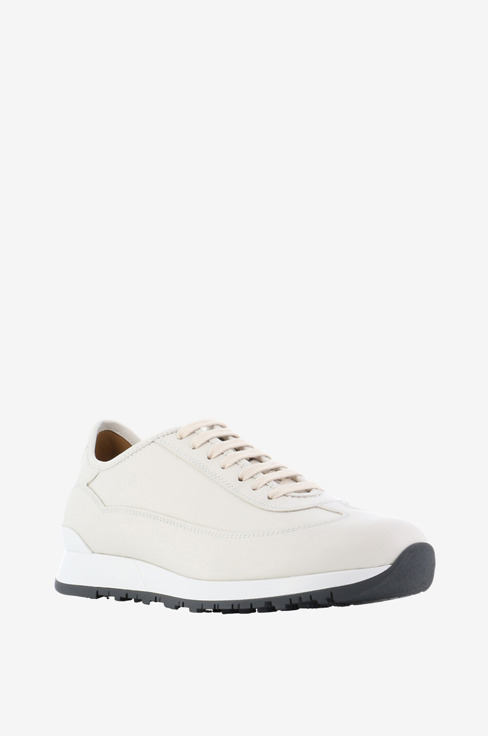 Fourndry II smooth leather low-top lace-up sneakers