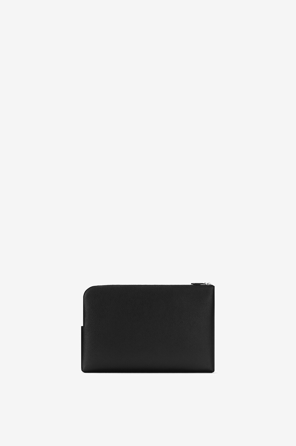 MONTBLANC Sartorial saffiano leather laptop pouch Men BLACK 2