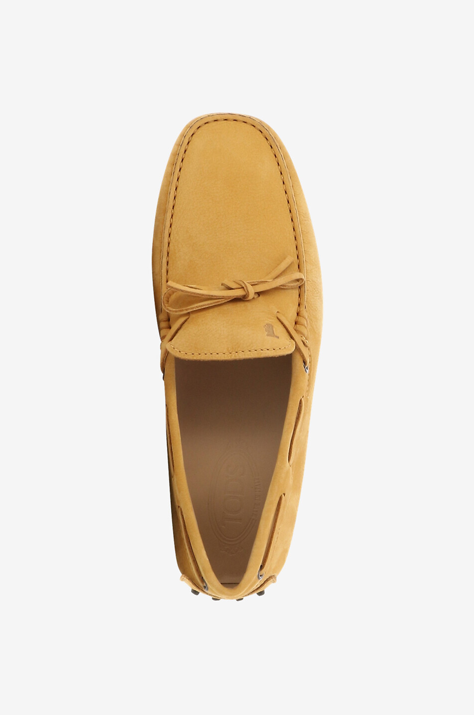 TOD'S Mokassins aus Nubukleder Gommino Herren MITTELGELB 5