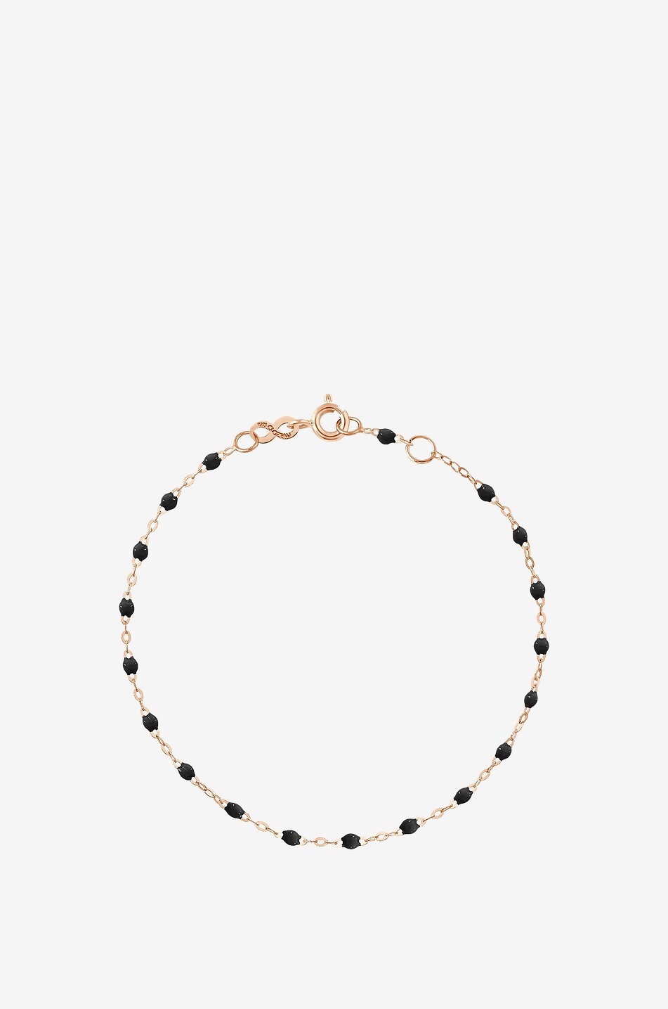 GIGI CLOZEAU Armband aus Roségold und Harz Classique Gigi Damen SCHWARZ 1