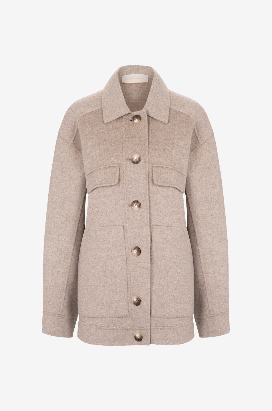 Ange wool short coat