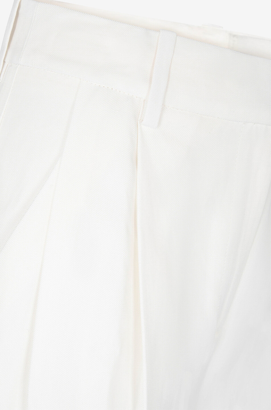 LOULOU STUDIO Hose mit weitem Bein aus Viskose und Leinen Cadar Damen WEISS 3