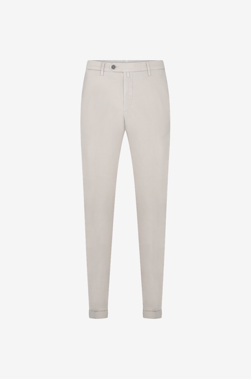 Cotton and linen chinos