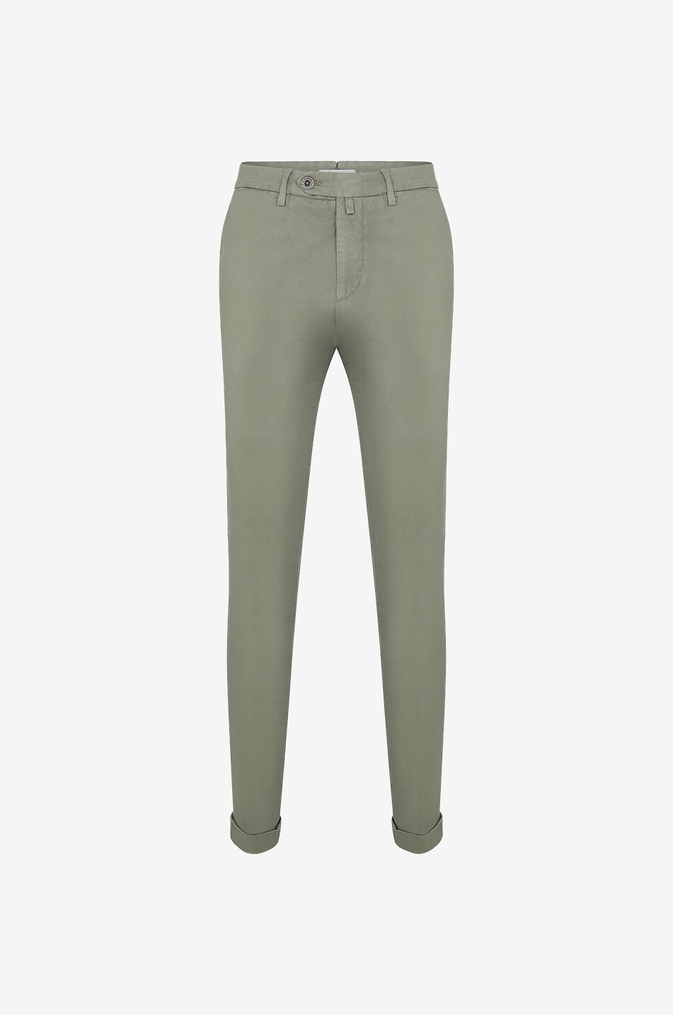 Cotton and linen chinos