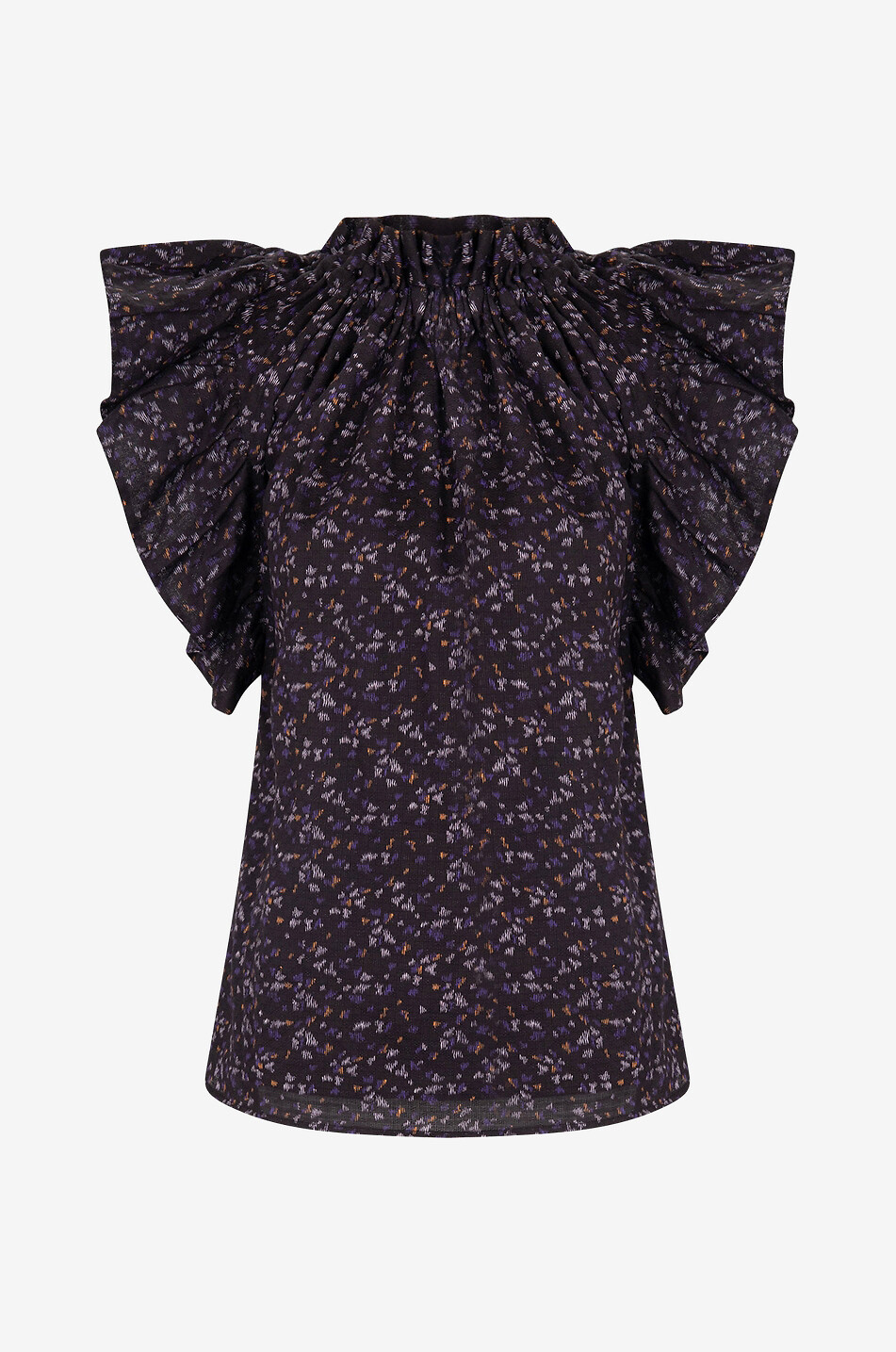 Pansy cotton sleeveless top