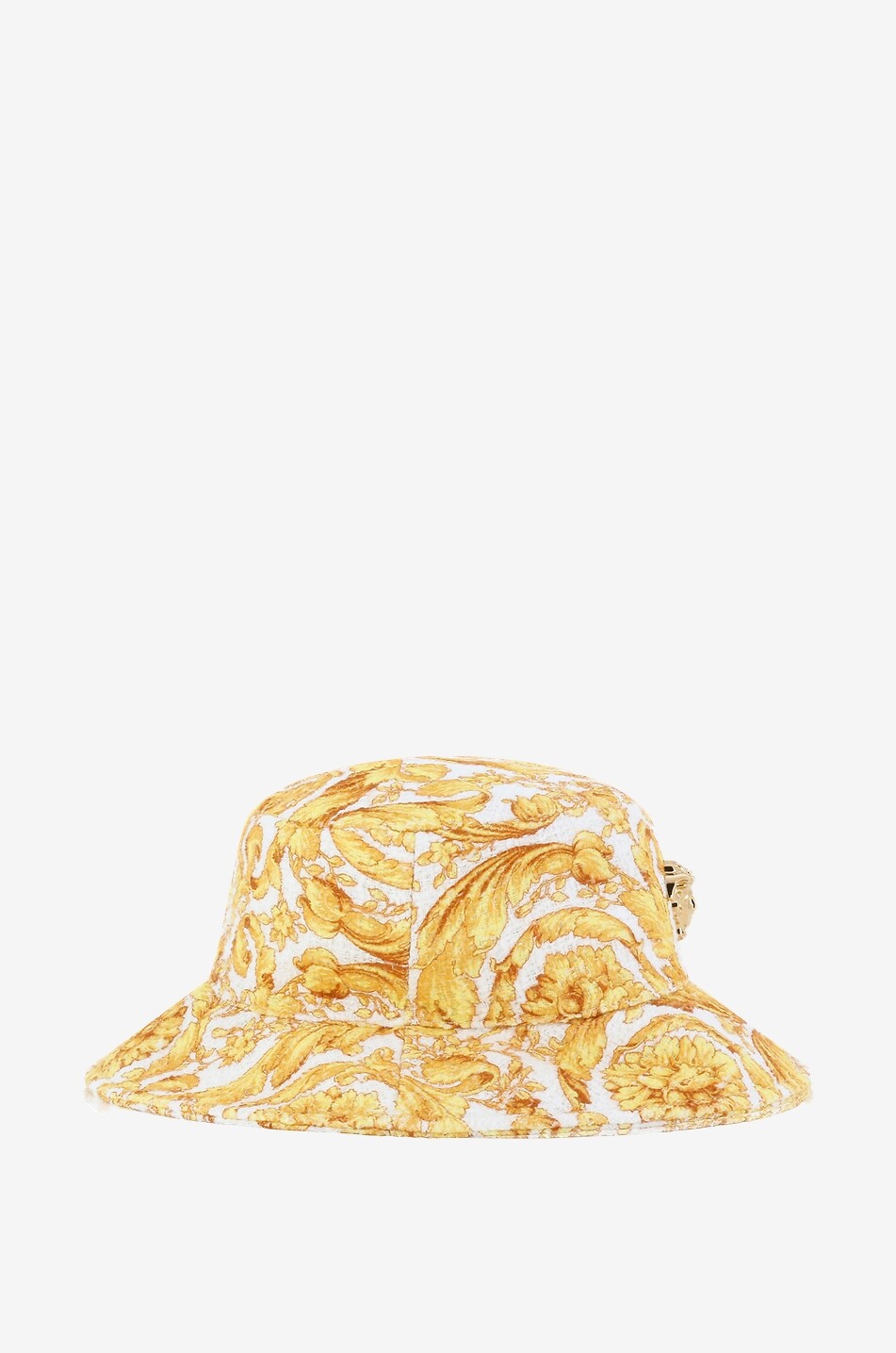 VERSACE Bob en tweed imprimé enfant Barocco Fille DORE 2