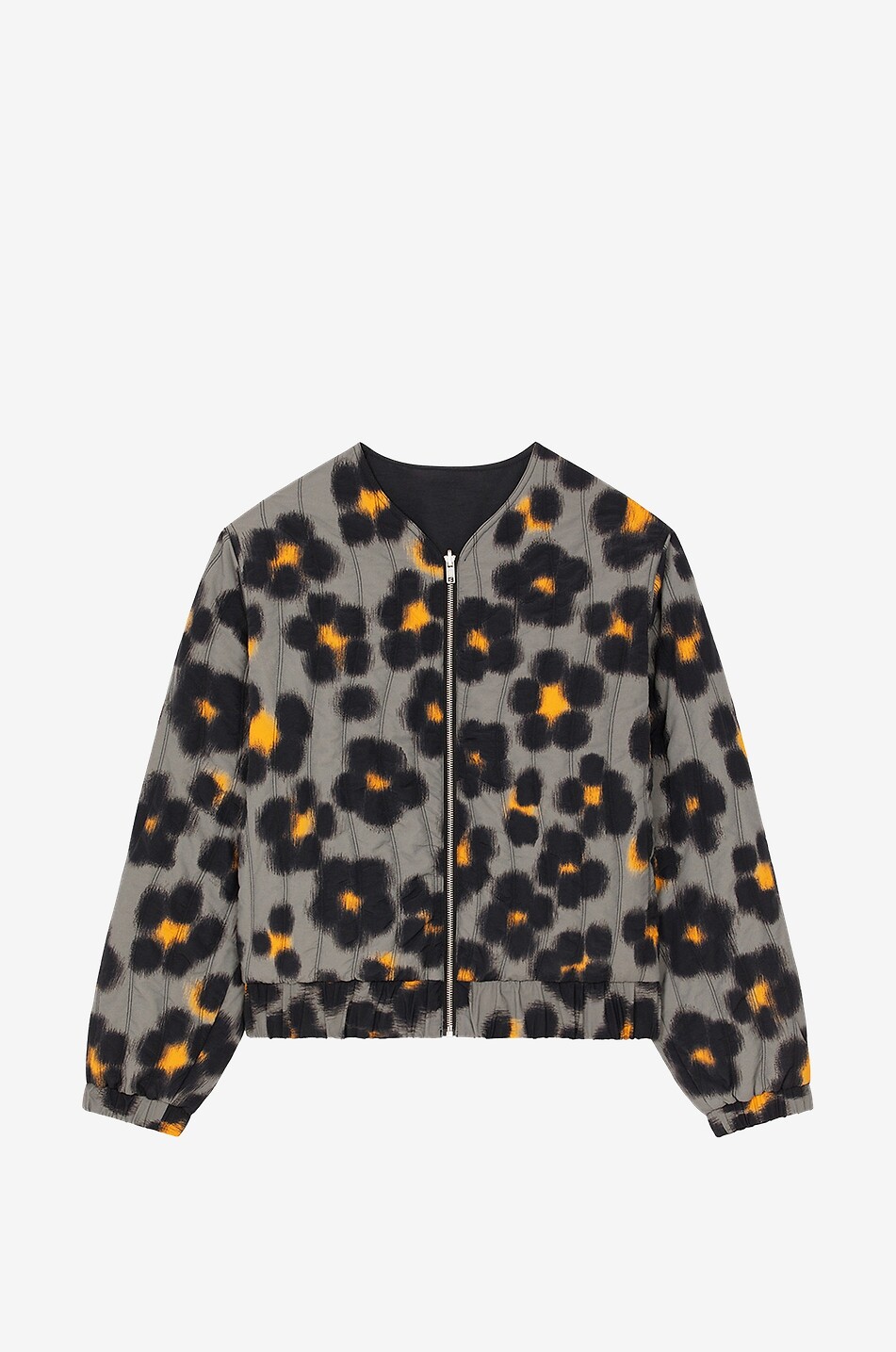 Reversible good Bomber Jacket in Leopard/Black Print