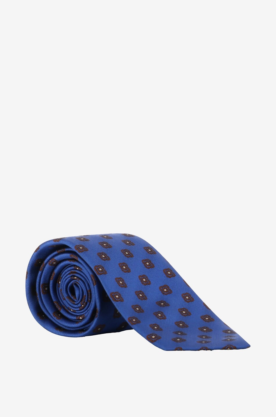 Flower printed tie