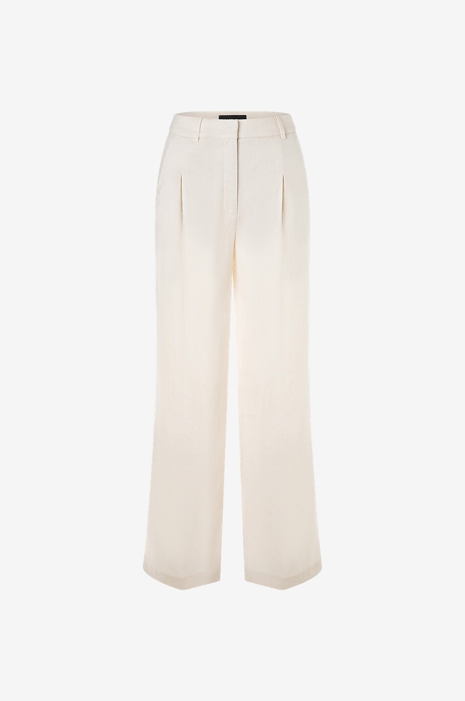 Weite Hose aus Leinenmix Mira