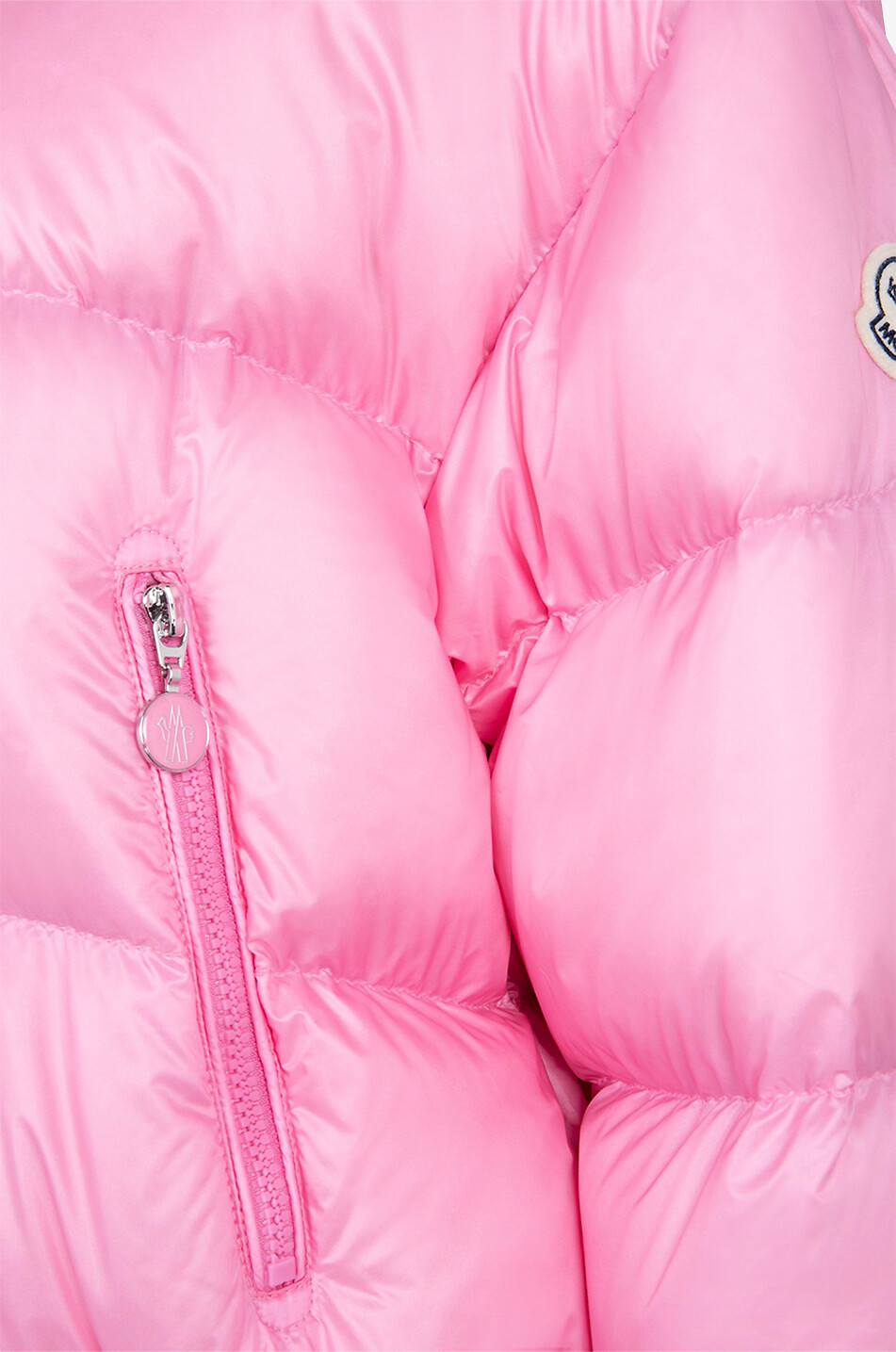 MONCLER Bomber en duvet Merlat Femme ROSE CLAIR 3