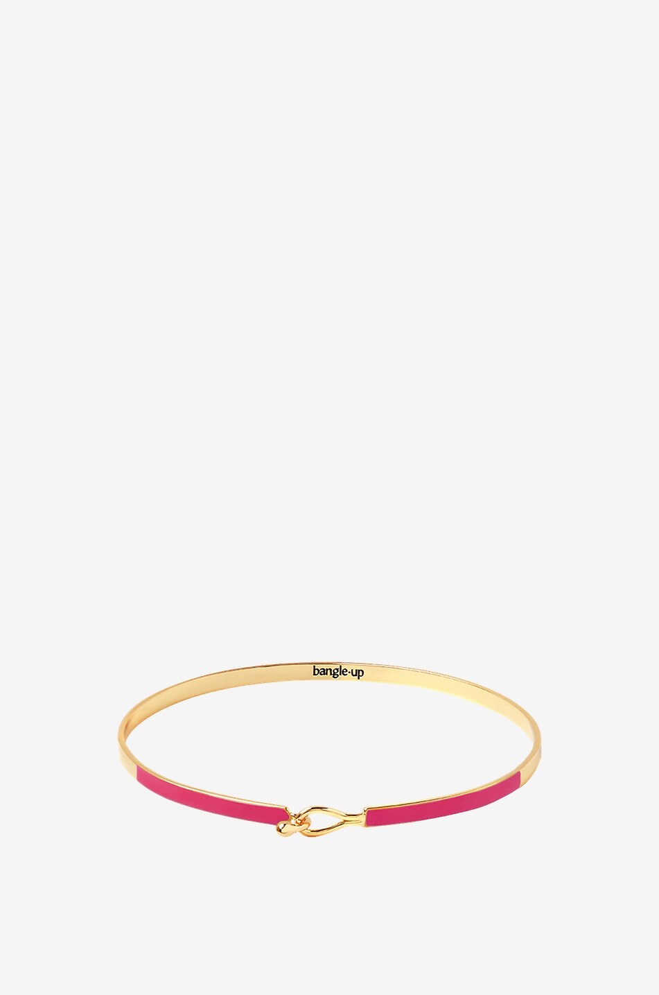 BANGLE UP Jonc fermé émaillé Lily Femme ROSE FONCÉ 1