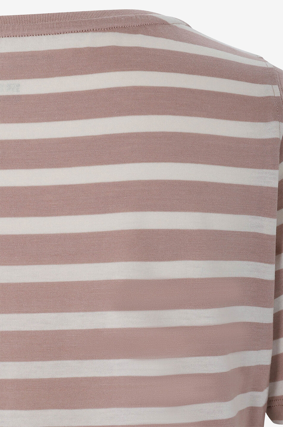 MAJESTIC FILATURES Gestreiftes kurzärmeliges T-Shirt Damen BUNT 3