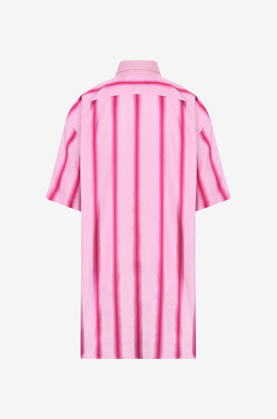 ETRO Pegaso striped short-sleeved maxi shirt Women PINK 2