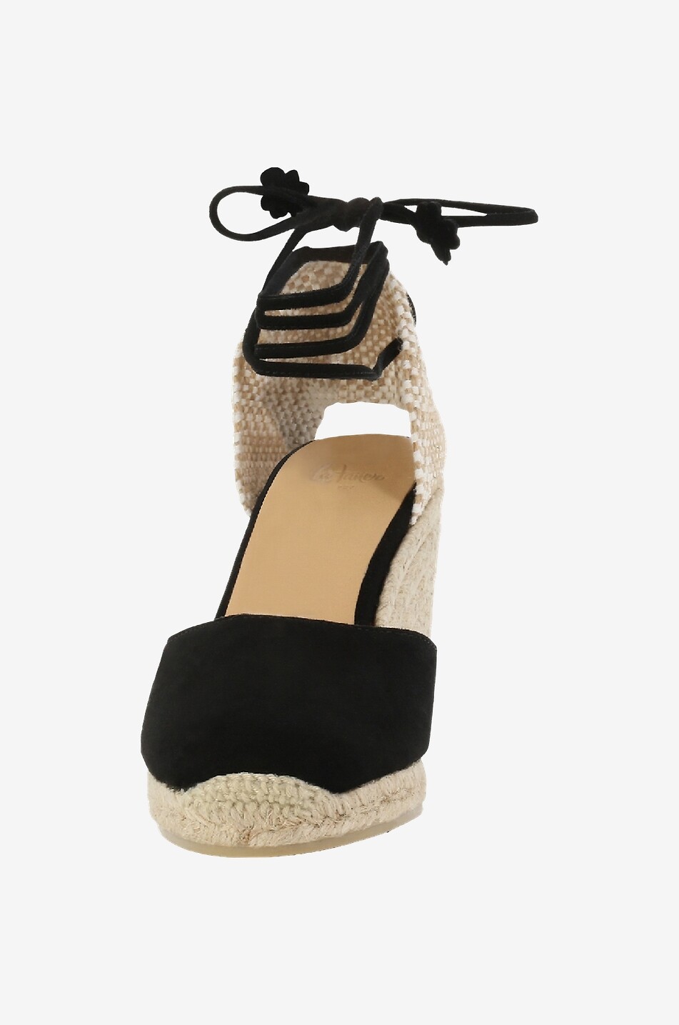 Carina suede heeled espadrilles