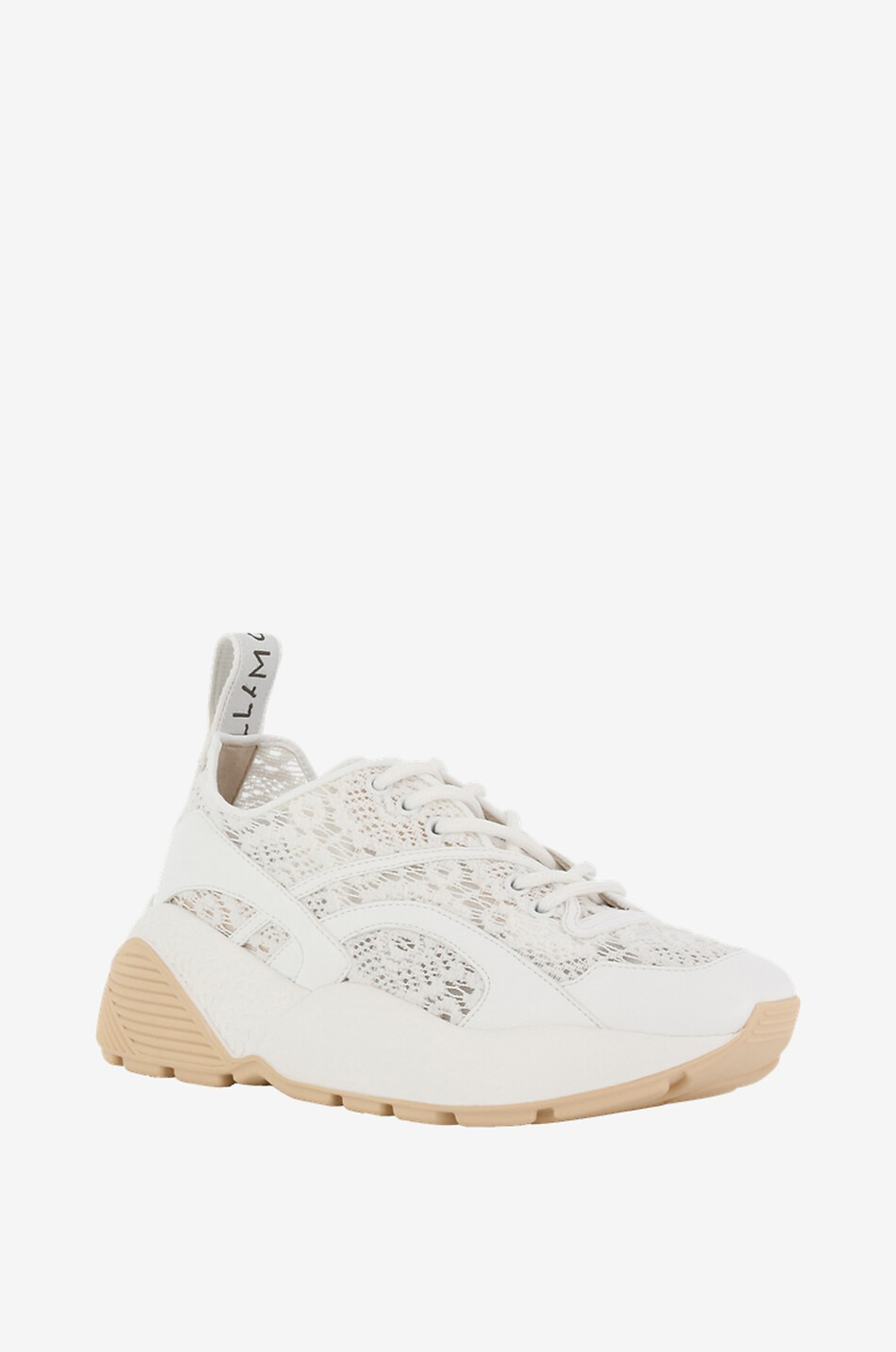 Baskets compensées en dentelle Eclypse Lace